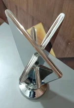 T20 World Cup Championship Trophy Replica Premium stainless steel 18 Inches - Image 3