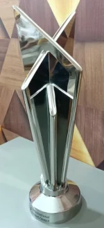 T20 World Cup Championship Trophy Replica Premium stainless steel 18 Inches - Image 6